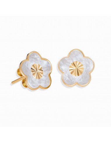 Mother Of Pearl Flower Earstuds store