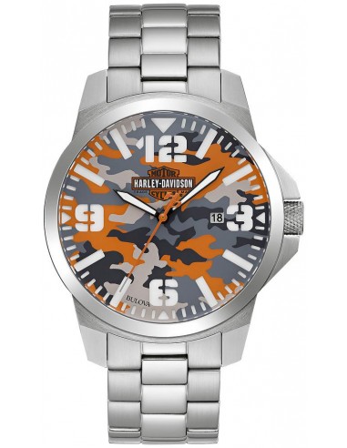 Harley Davidson Camouflage Watch Model  :76B190 de pas cher