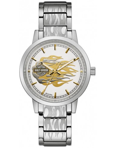 Harley Davidson Flames Watch Model  :76L191 Womens 2 - 3 jours ouvrés.