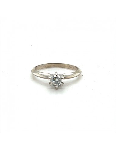 14k Round .31tw Diamond Engagement Ring la livraison gratuite